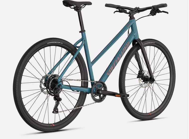 Specialized Sirrus X 2.0 Step Through Hybrid Bike 2021 Turquoise/Red-2